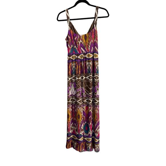 Lane Bryant Women's Sleeveless Ikat Tribal Maxi Dress Size 16 Plus Size - Picture 4 of 4